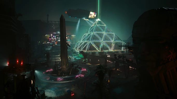 A promo image for Cyberpunk 2077 Phantom Liberty