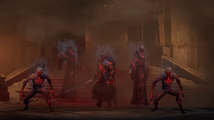 Several Diablo 4 monsters with vampiric powers in Season 2
