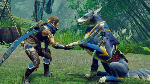 Monster Hunter Rise dog