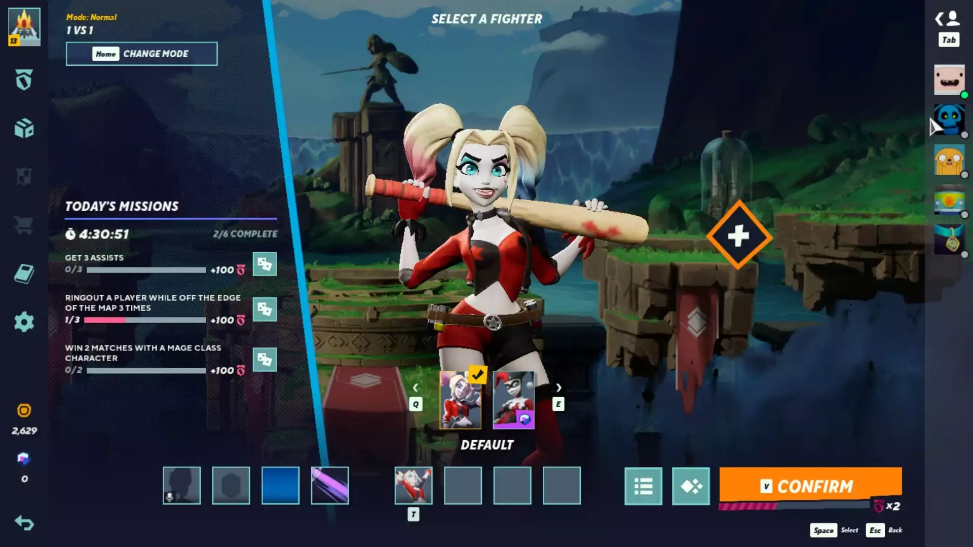 MultiVersus Harley Quinn guide: moves and strategies