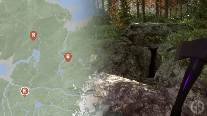 Sons of the Forest Guest Keycard map location