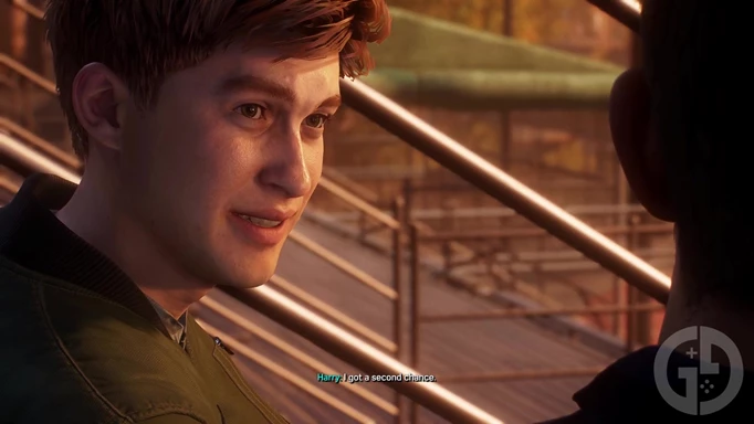 Harry Osborn in Marvel's Spider-Man 2, who becomes Venom in the game