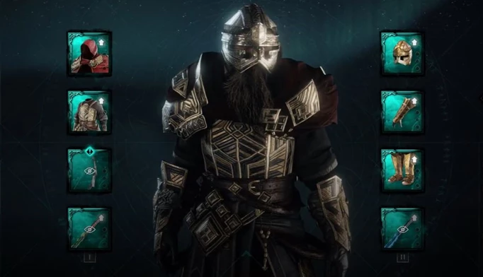 Assassin's Creed Valhalla Dawn of Ragnarok Armour Sets: Dwarven Blacksmith