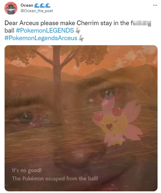 Cherrim Pokemon Legends: Arceus