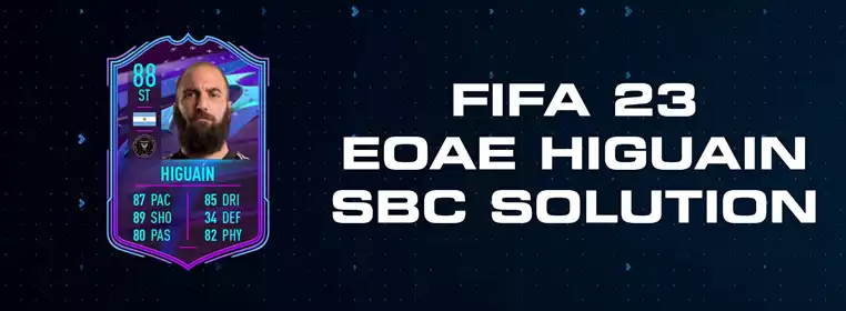 FIFA 23 EOAE Higuain SBC Solution