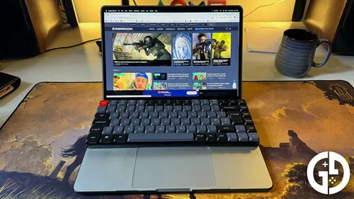 Keychron K3 Pro on a MacBook AIr