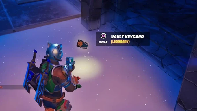 How To Collect A Vault Keycard Dropped By A Defeated Cold Blooded Boss In Fortnite