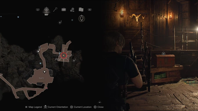 Hexagon Piece A Location in Resident Evil 4 Remake