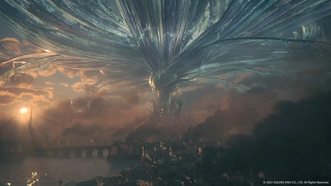 Image of a mothercrystal in Final Fantasy 16