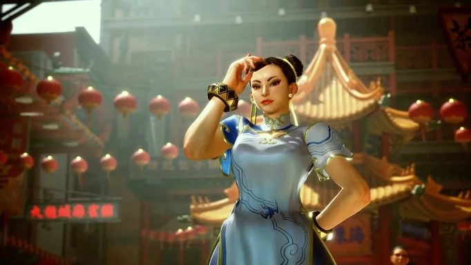 Chun-Li as she appears in Street Fighter 6