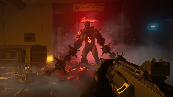 an image of Killing Floor 3 gameplay from the announcement trailer