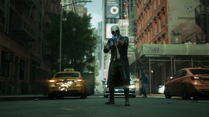 Lone shooter in the street in PAYDAY 3