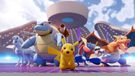 Pokemon UNITE Team Up. Take Down. Screenshot 1 Min