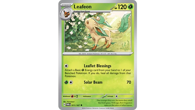 Leafeon Twilight Masquerade Card