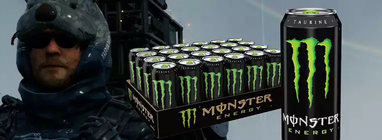 Cut Axes Monster Energy Drink Partnership van Death Stranding Director