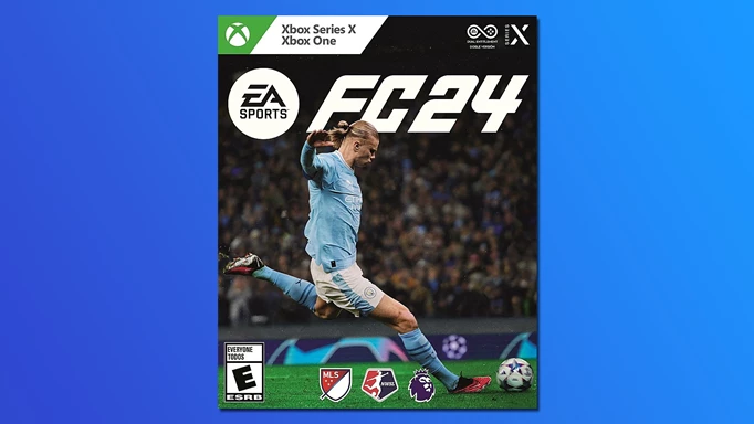 The Xbox cover for EA FC24