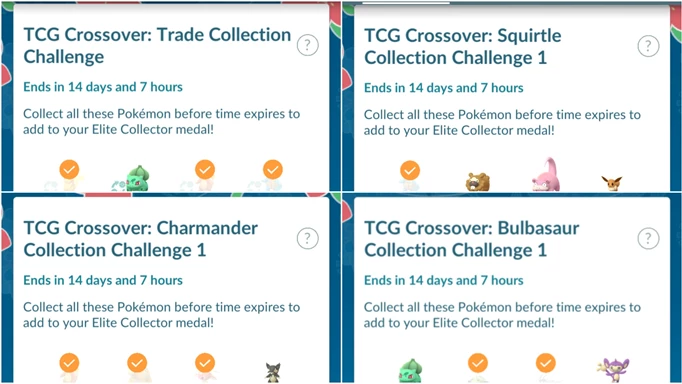 collection challenges pokemon go tcg crossover event