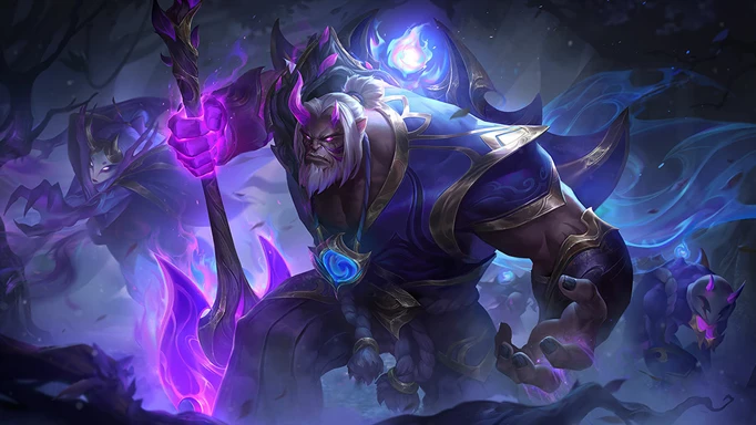 League of Legends I Will Become What I Must Be: Yorick standing ready for a fight