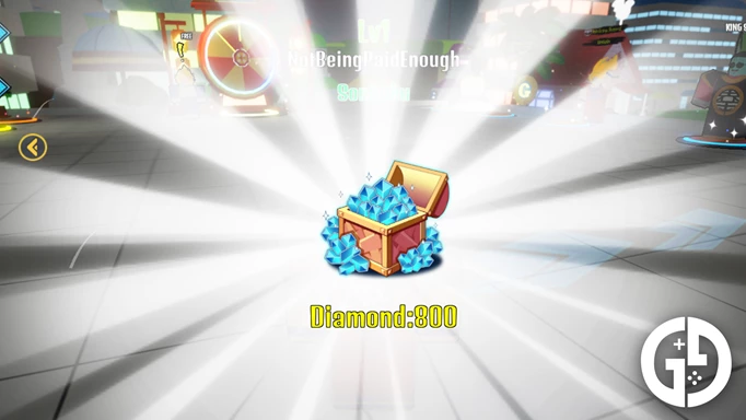 Redeeming a code for free Diamonds in Dragon Ball Simulator