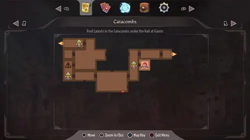 Seed location in Catacombs
