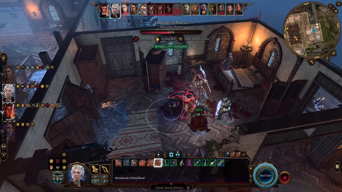 an image showing how to defeat Marcus in Baldur's Gate 3