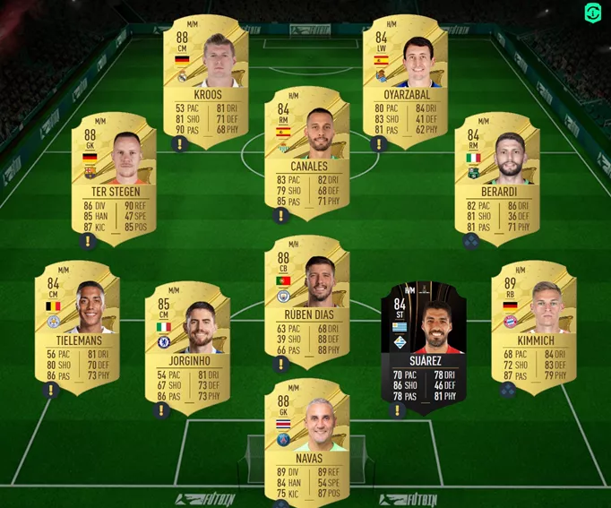 FIFA 23 88+ Prime, Mid or World Cup Icon SBC: Complete list of all