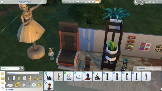 Build mode cheats in The Sims 4