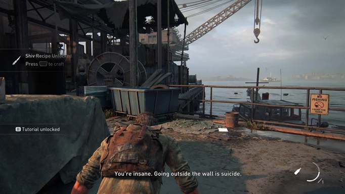 The Last of Us Part 1 Dock Artifact