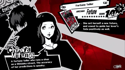 Persona 5 Royal Confidant Guide Chihaya Mifune Fortune 1