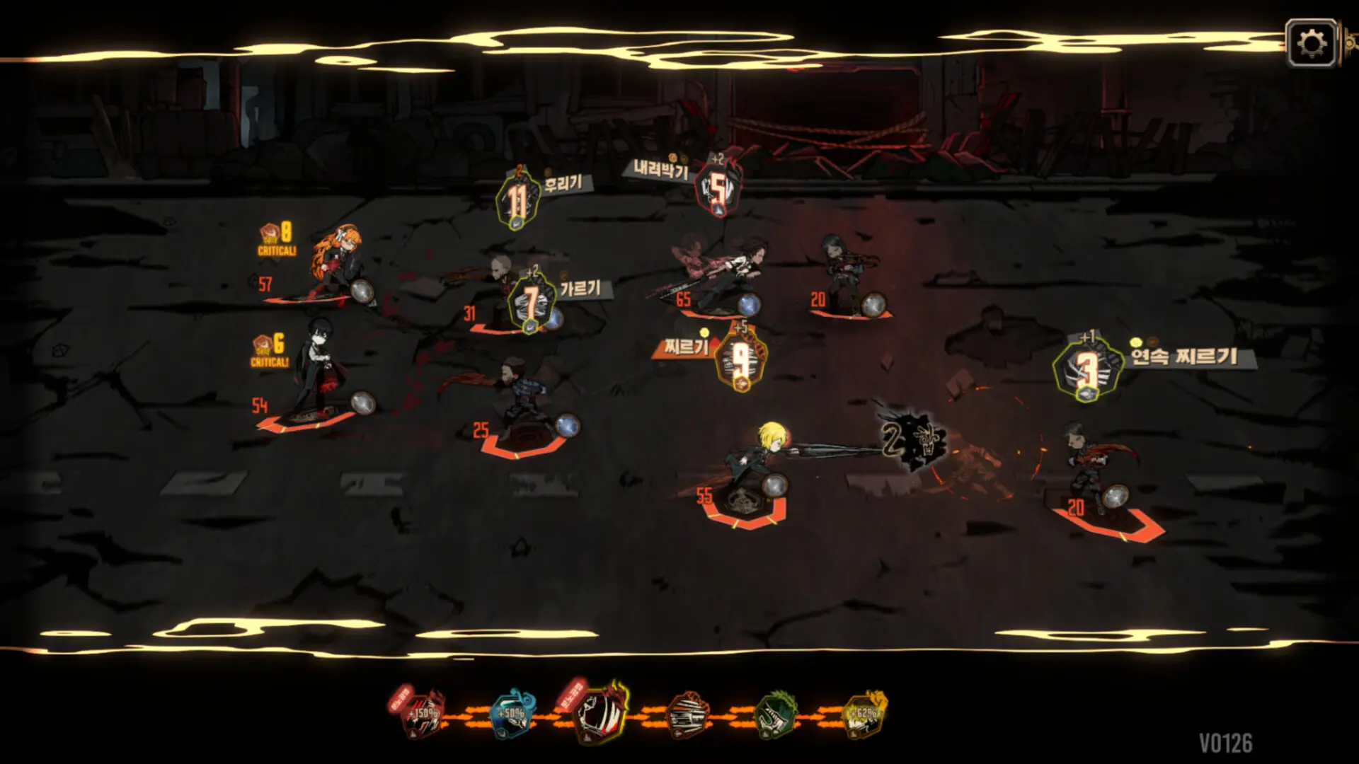A battle from Limbus Company, using many of the characters from our Limbus Company tier list