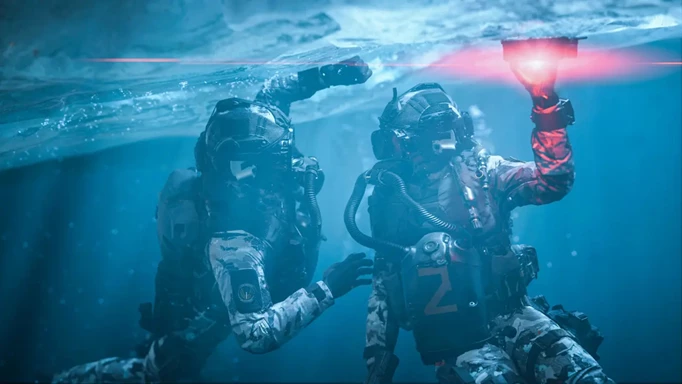 MW3 Operators underwater