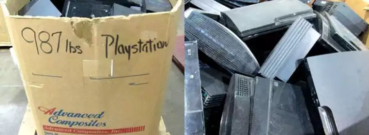 Goodwill Is Selling A 912 Pound Box Of PlayStations