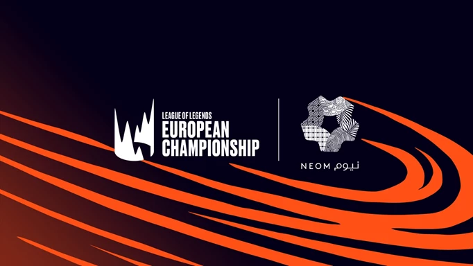 LEC and NEOM's partnership promotional image.