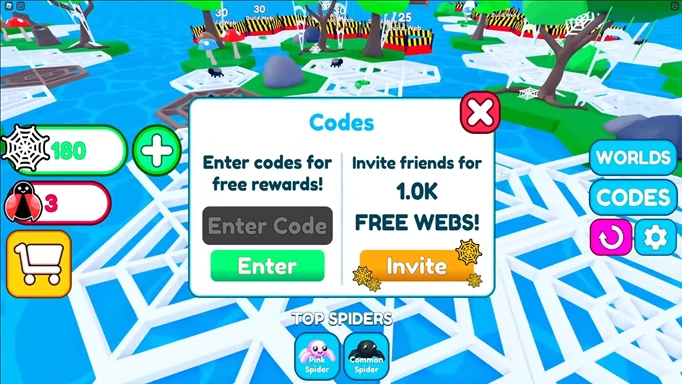 How To Redeem Spider Tycoon Codes