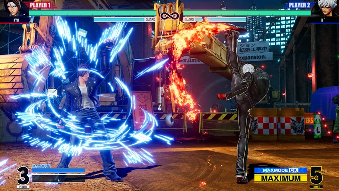King of Fighters XV fight
