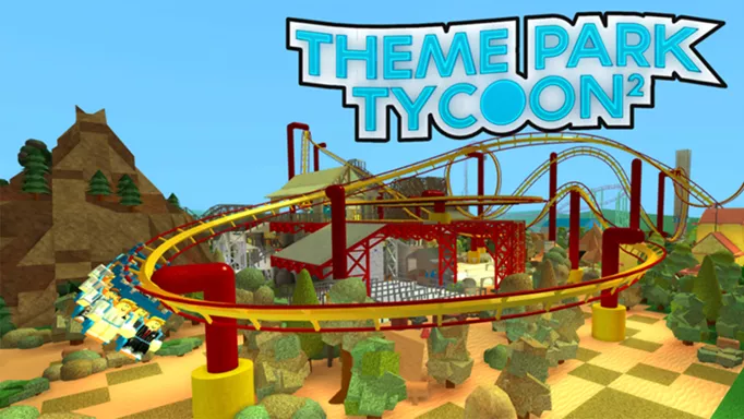 key art of Theme Park Tycoon 2, one of the best Roblox games